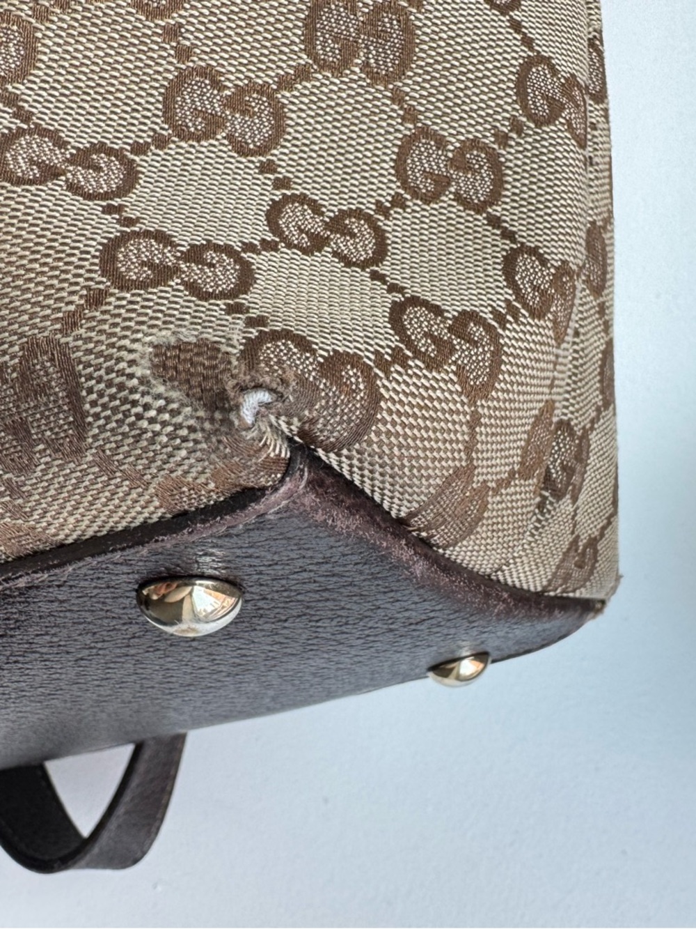 Gucci Brown Abbey Medium Tote - Picture 7 of 10